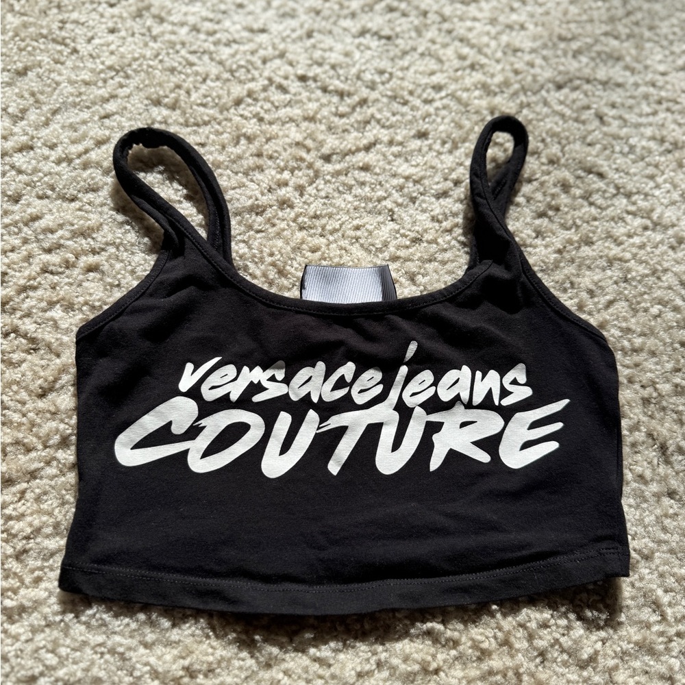 Versace crop top